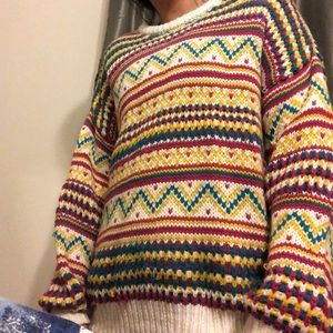 Knit sweater